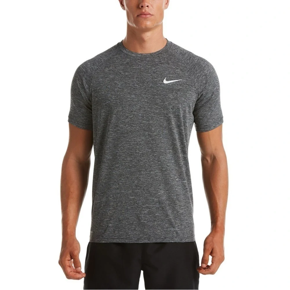 Nike Heathered Gray DriFit Performance Tee Medium
